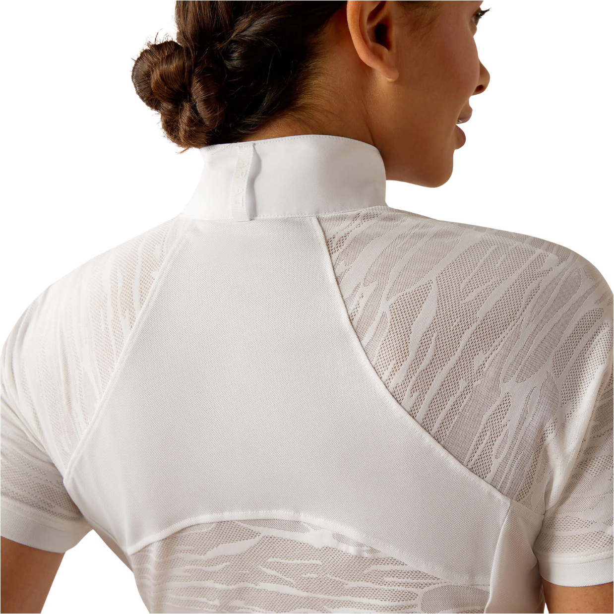 2025 Ariat Womens Aptos Vent 2.0 Show Shirt 10054985 - White